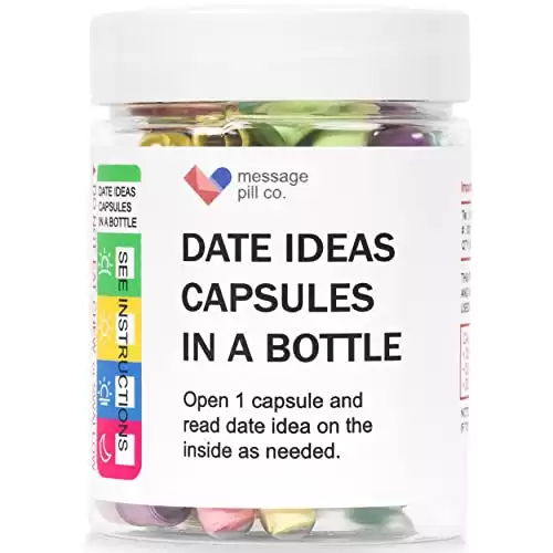 Date Ideas Capsules in a Bottle (50pcs)
