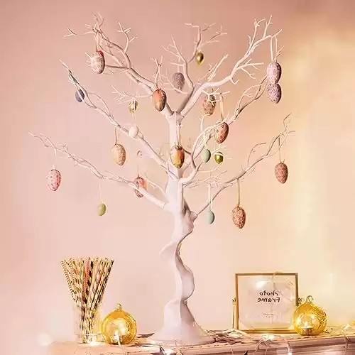 Artificial Manzanita Tree Centerpiece for Easter Decor